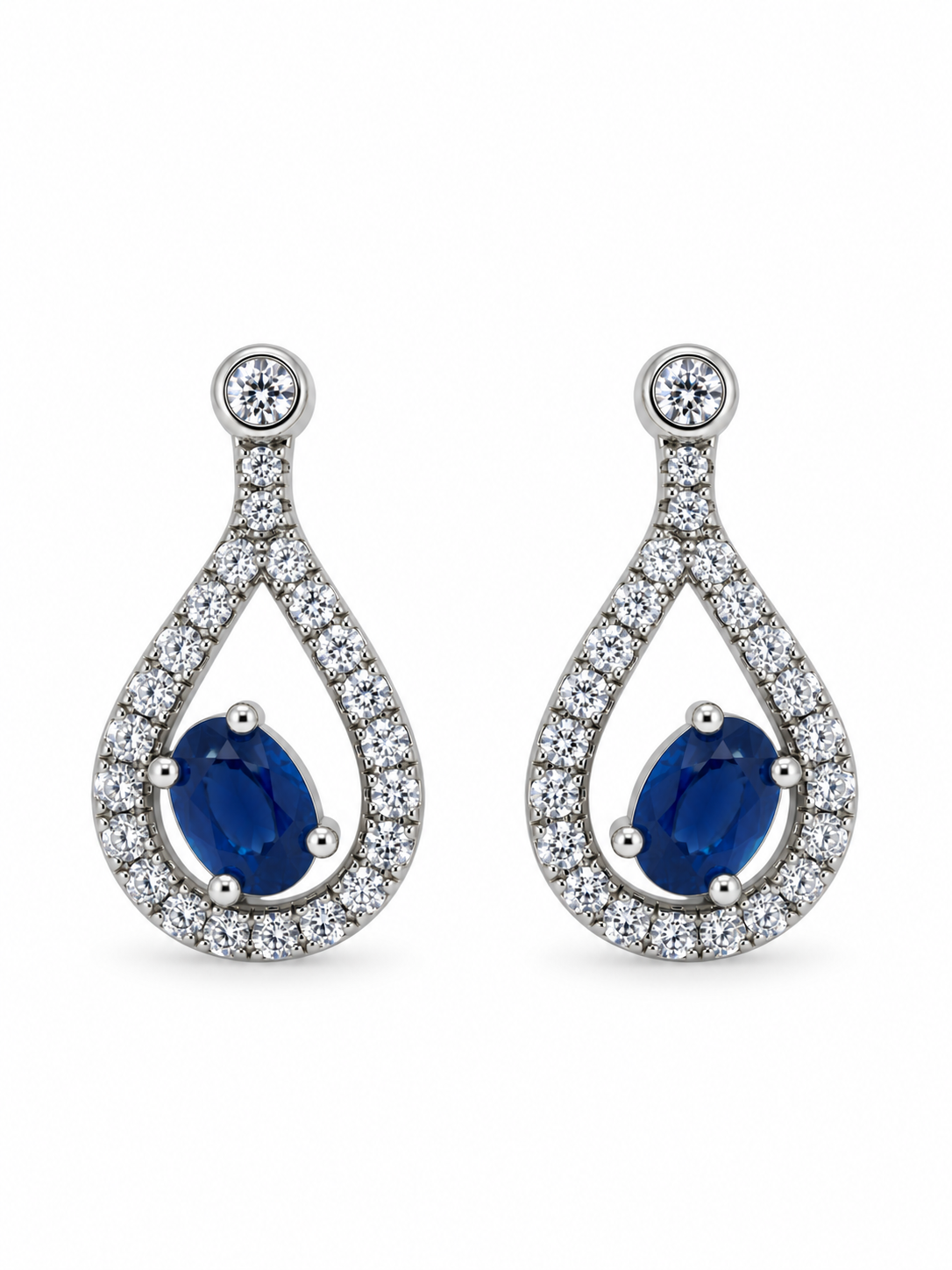 Aqua Raindrop Tops