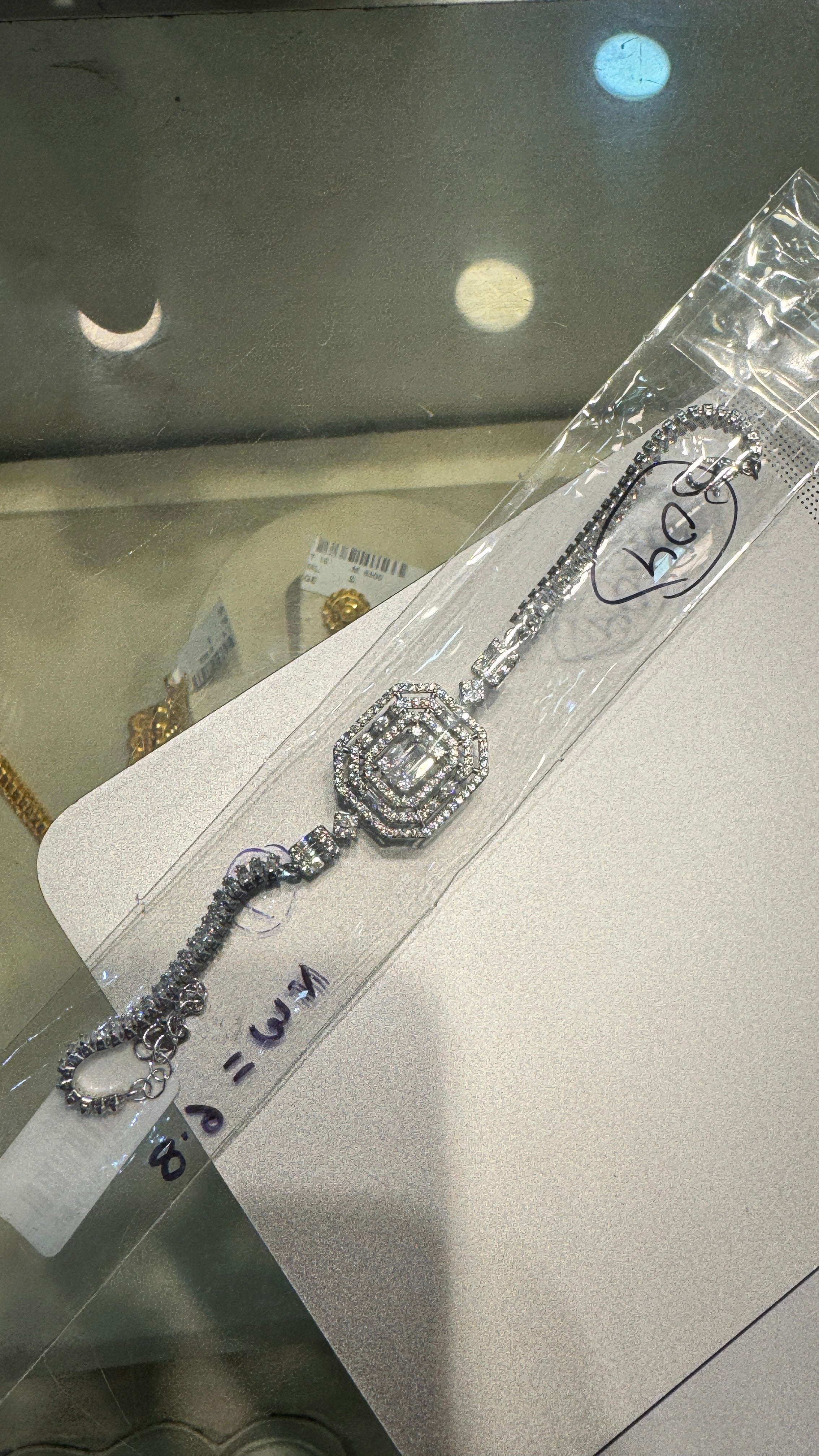 CZ Square Bracelet